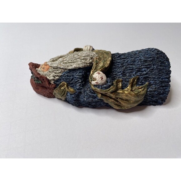 June McKenna 1991 Artist Hand Signed Santa Christmas Figurine. Approx 5.5" - Picture 4 of 7